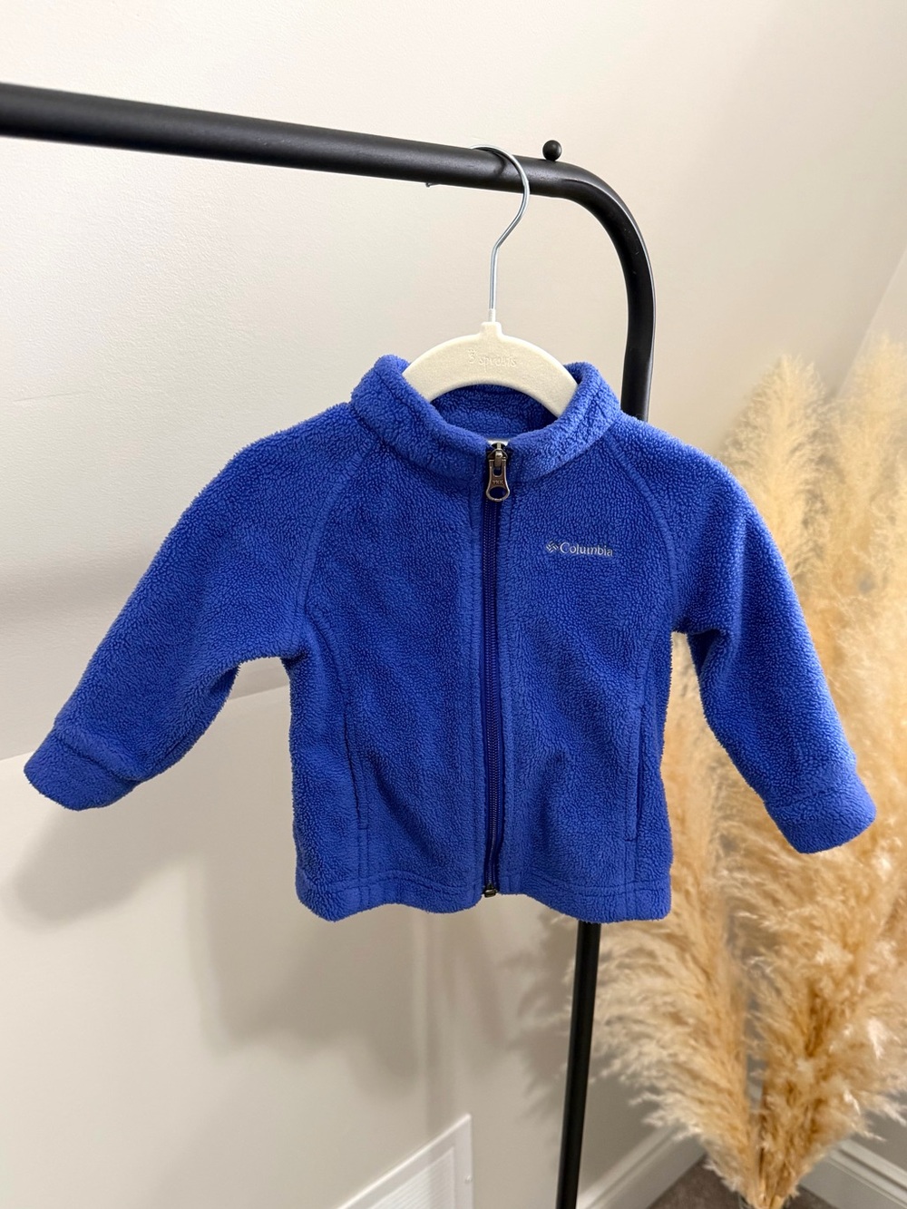Columbia 6-12 Month Infant Blue Fleece Jacket